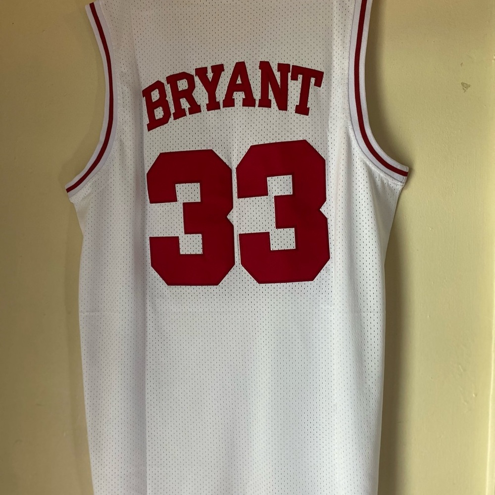 bryant embroidered lower merion high school basketball jersey